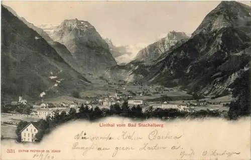 Linthal vom Bad Stachelberg -161468