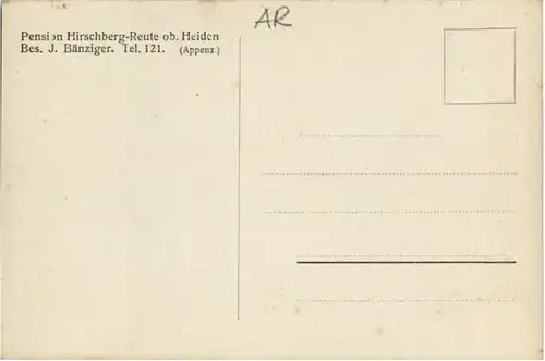 Reute ob Heiden - Pension Hirschberg -161898