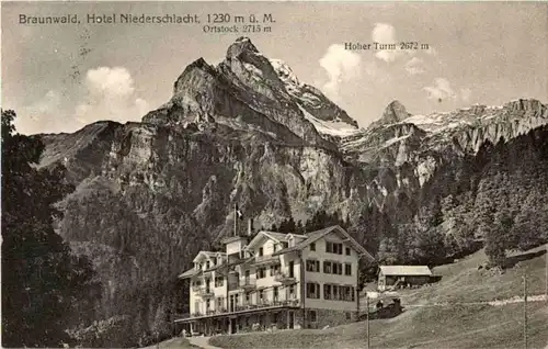 Braunwald - Hotel Niederschlacht -161674