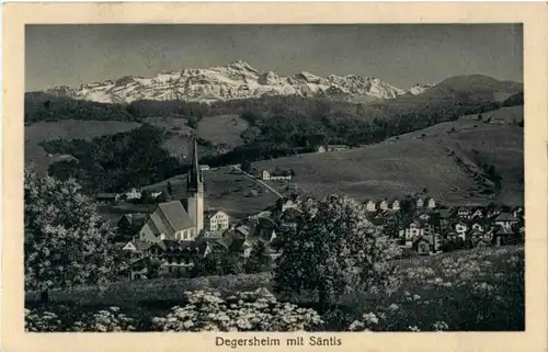 Degersheim mit Säntis -163586