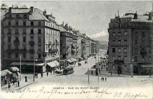 Geneve - Rue du Mont blanc -162240