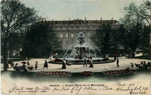 Geneve - Grand Hotel -162212