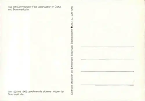 Braunwald Bahn -161440