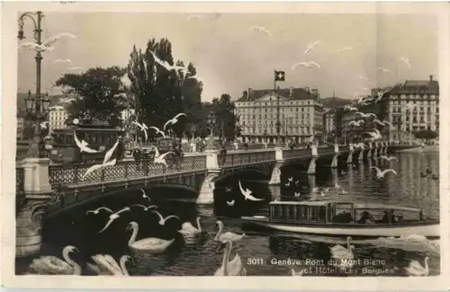 Geneve - Pont du Mont Blanc -162260