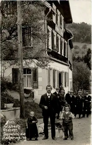 Sulzbach Oberegg - Seppatoni und Katharina - Liliputaner -161998