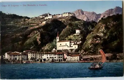 Lago di Lugano - San Mamette e Castello -160220