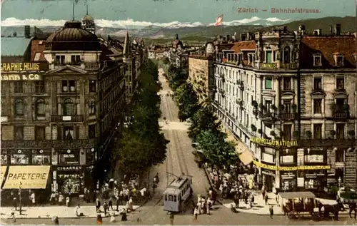 Zürich - Bahnhofstrasse -163208