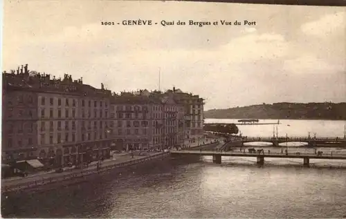 Geneve - Quai des Bergues -162410