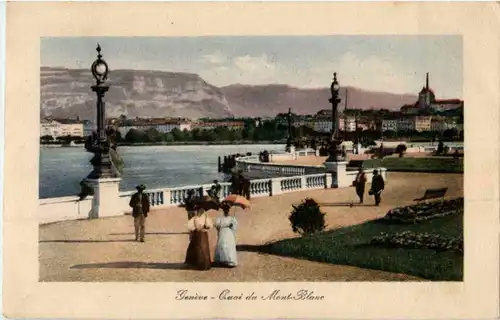 Geneve - Quai du Mont Blanc -162472