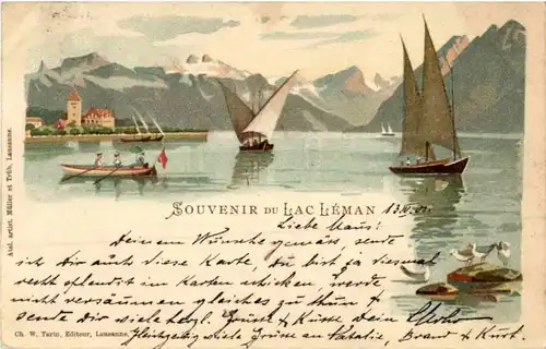 Geneve - Souvenir du Lac Leman -162470