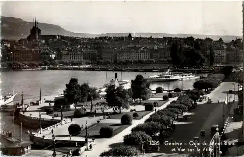 Geneve - Quai du Mont blanc -162534