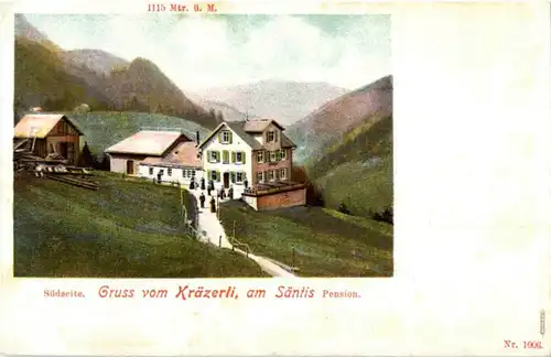 Gruss vom Kräzerli bei Urnäsch -163894