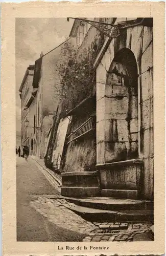 Geneve - La Rue de la Fontaine -162620