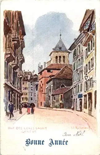 Geneve - Rue des Corps saint -162350