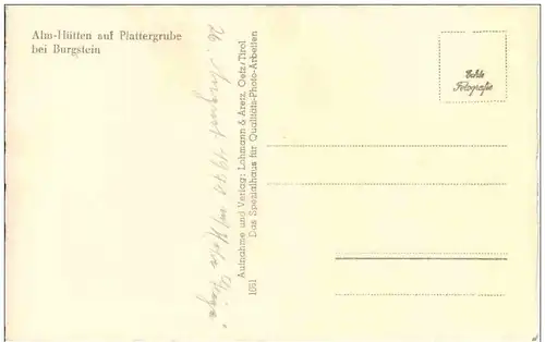 Alm Hütten auf Plattergrube bei Burgstein -123038