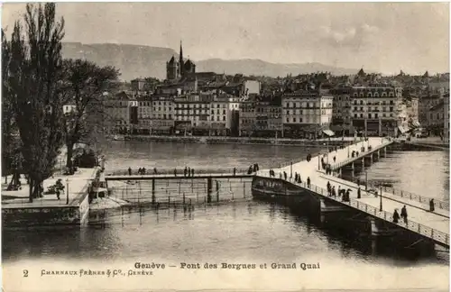 Geneve - Pont des Bergues -162858