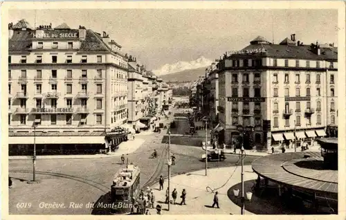 Geneve - Rue du Mont Blanc -162560