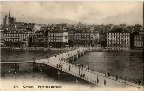 Geneve - Pont des Bergues -162878