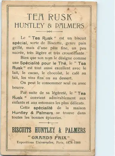 Huntley & Palmers Biscuits - Novembre - Dax -164234