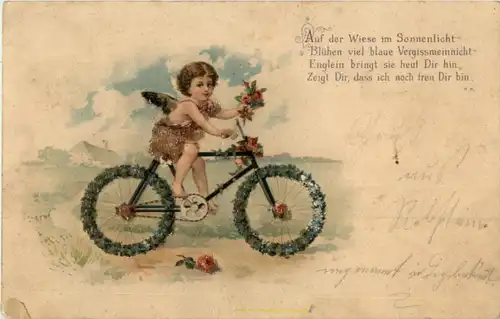 Engel auf Fahrrad -164288