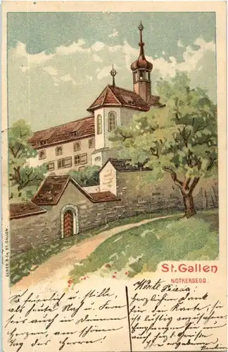 St. Gallen - Kloster Notkersegg -160972