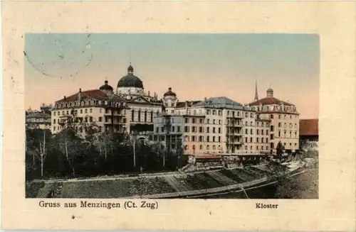 Gruss aus Menzingen - Kloster -164404
