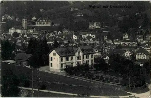 Wattwil mit Krankenhaus -163132