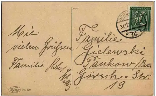 Neujahr - Postkutsche -123326