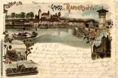 Gruss aus Rapperswil - Litho -161046