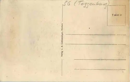 Steintal Wattwil - Gruss aus Pension Säntisblick -163116