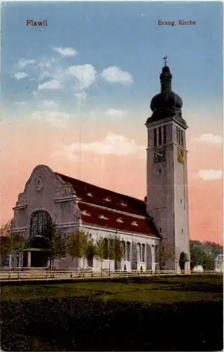 Flawil - Evang. Kirche -163512