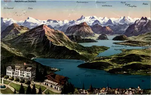 Panorama vom Zugersee -164314