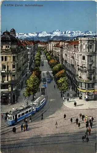 Zürich - Bahnhofstrasse -163204