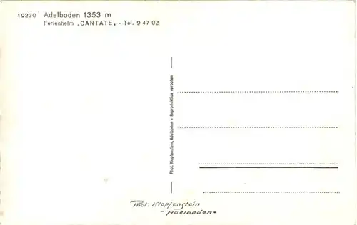 Adelboden - Ferienheim Cantate -164998