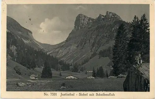 Justisthal - Sichel mit Scheibenfluh -165370