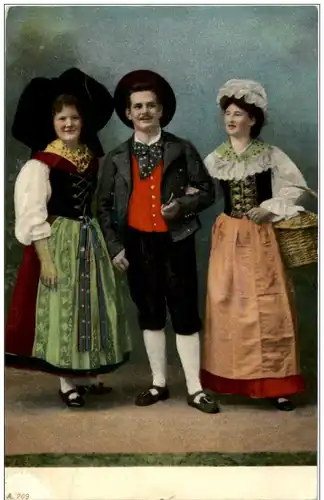 Elsässer Tracht - costumes -124072