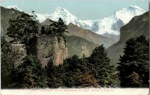 Interlaken - Ruine Unspunnen -165146