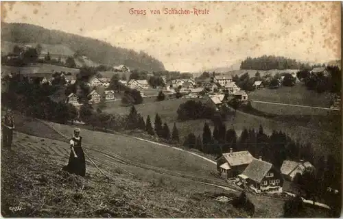 Gruss von Schachen Reute -161916