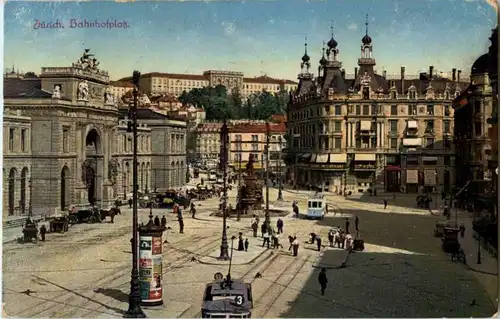 Zürich - Bahnhofplatz -163202