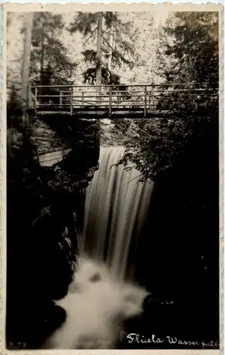 Flüela Wasserfall -165482