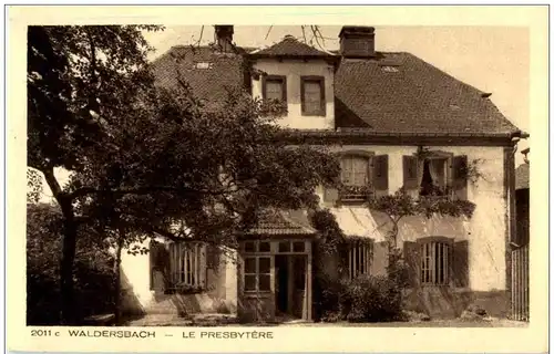 Waldersbach - Le Presbytere -124256