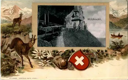 Wildkirchli - Litho -163748