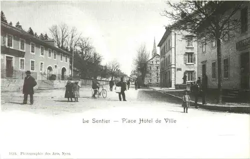 Le Sentier - Place Hotel de Ville - Repro -165784