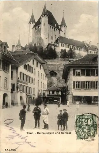 Thun - Rathausplatz -165356