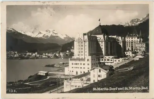 St. Moritz Dorf und St. Moritz Bad -165326