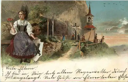 Appenzellerin - Wildkirchli -163746