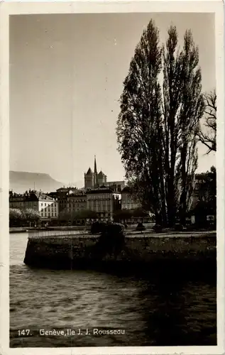 Geneve - Ile Rousseau -162572