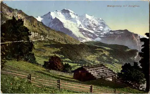 Wengernalp mit Jungfrau -165454