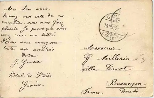 Geneve - Rue du Mont Blanc -162812