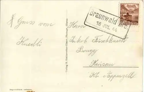 Braunwald - Partie beim Hotel Braunwald -165770